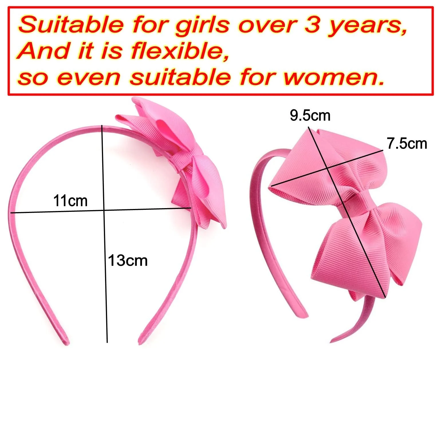 Обруч на голову з бантом CCHAMP, фото №3