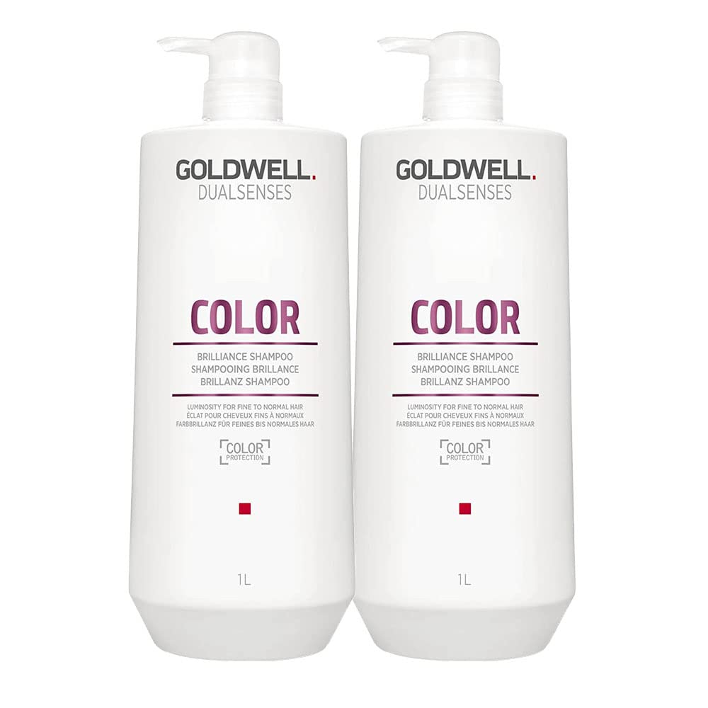 Шампунь Goldwell Dualsenses Color Brilliance 2 x 1000 мл, фото №1