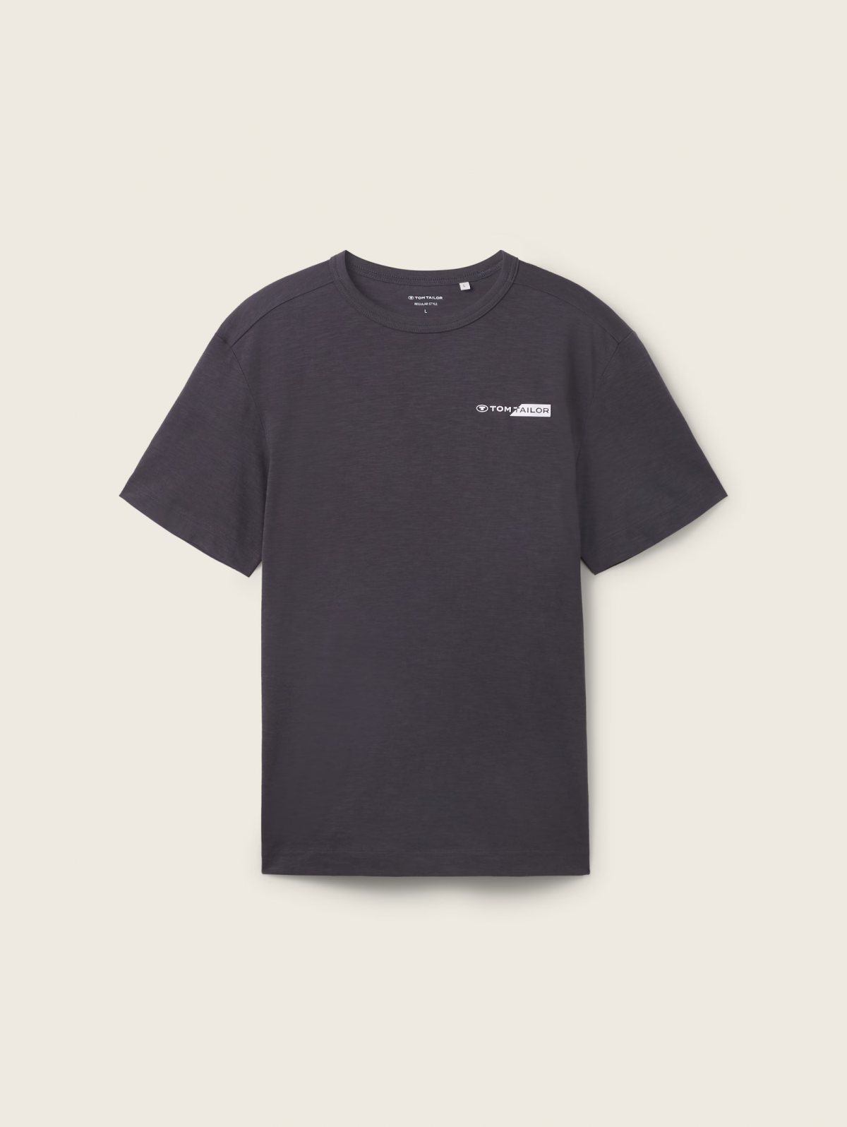 Футболка Men's Short Sleeve 1040821-10899 Tom Tailor Темно-сірий M, фото №5