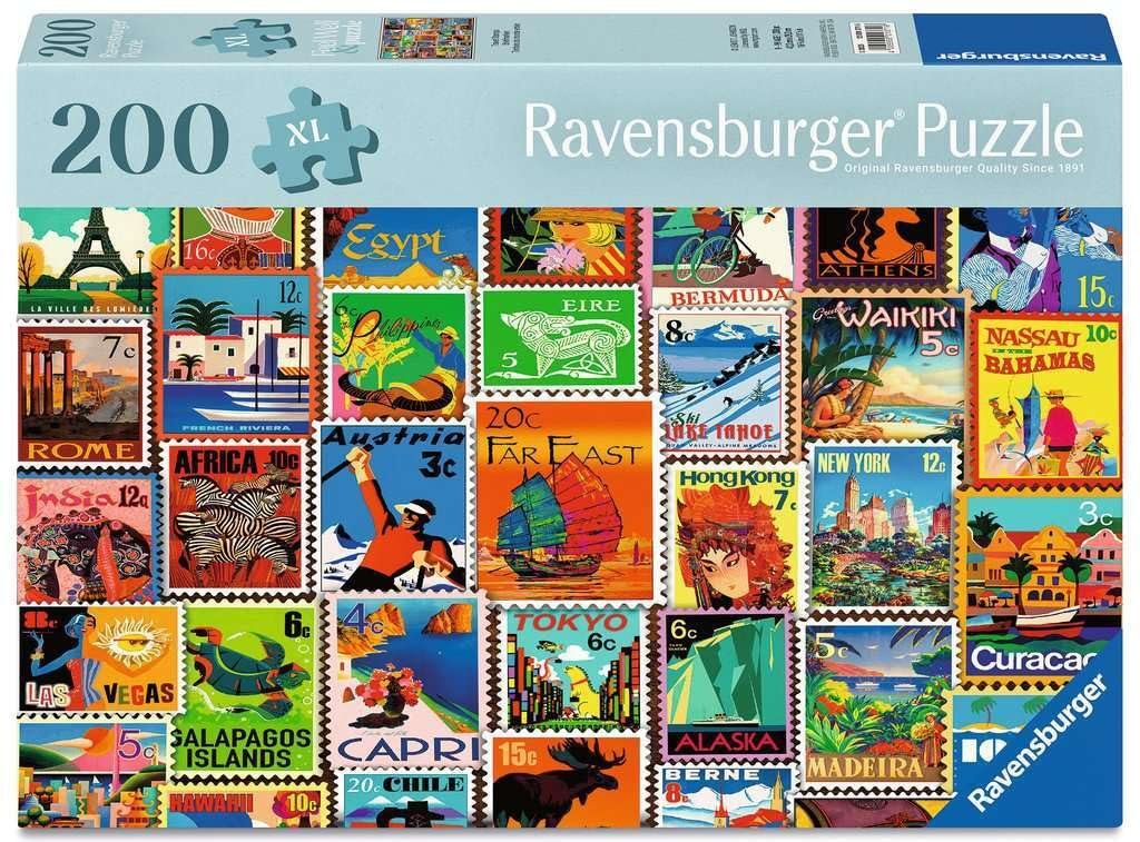 Пазл Ravensburger Feel Well & Puzzle Stamps 12001371 для літніх людей 200 деталей, фото №1