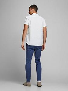 Рубашка Jack&Jones SlimFIT 12163857 Белый M synthetic.ua - Фото 1