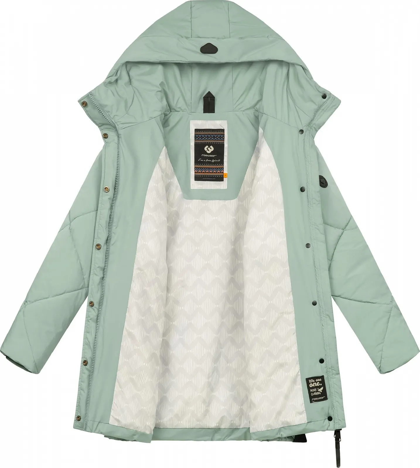 Водонепроникне зимове пальто жіноче Ragwear, фото №5