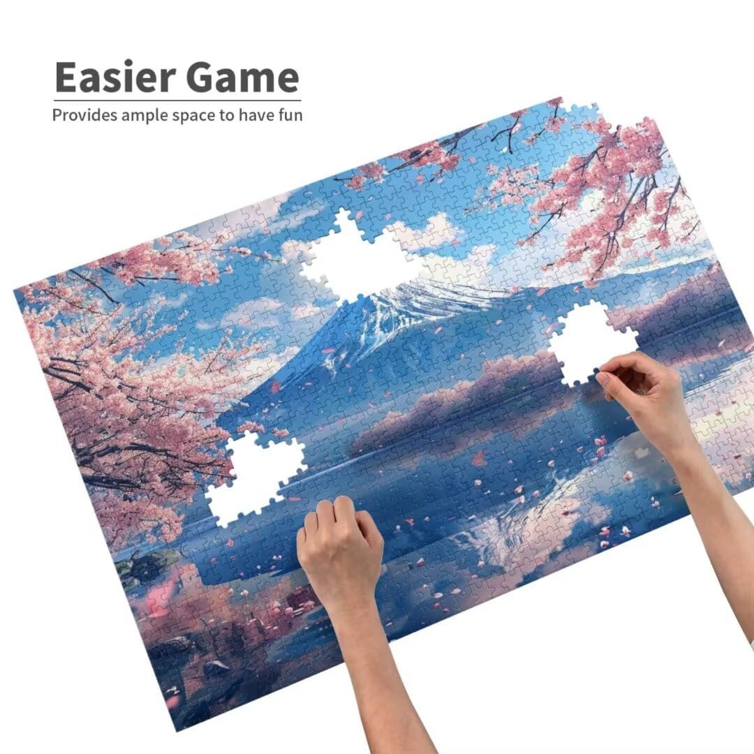 Пазл Model1027 Япония Вулкан Фудзи 2000 элементов 99 x 70 см в подарочной коробке, фото №4