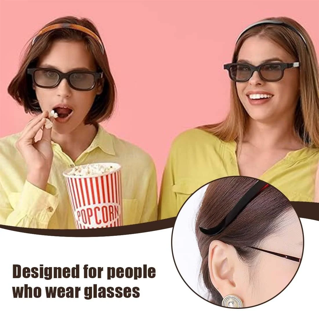 Обруч Пластиковий, набір 2 шт, з зубцями, тонкий, фото №4