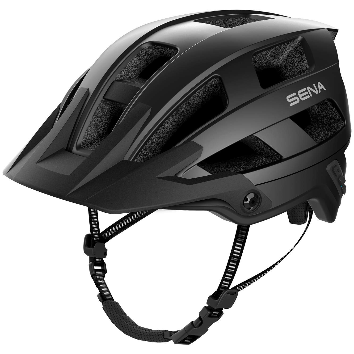 Шолом для гірського велосипеда Sena M1/M1 EVO Smart з Bluetooth-інтеркомом та можливістю підключення до смартфона для прослуховування музики, GPS та телефонних дзвінків, фото №8