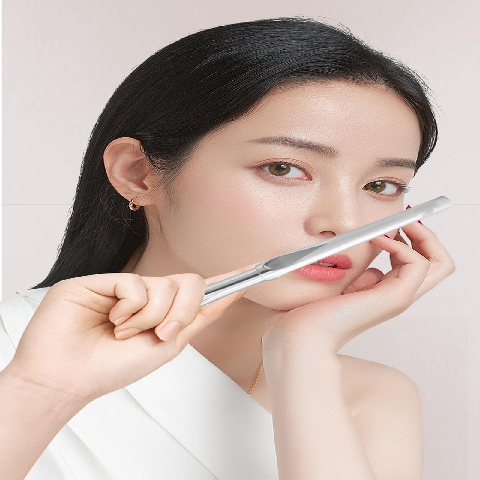 Олівець для брів Two-part 3D срібний, фото №3