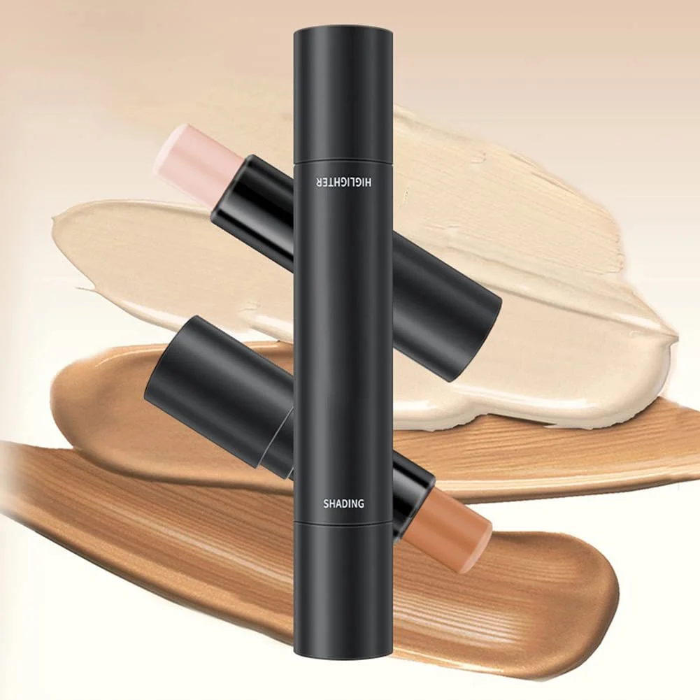 Олівець для контурингу Хайлайтер 2 в 1 Стік для контурингу Подвійний стік для контурингу, фото №4