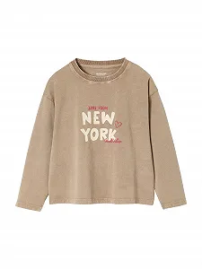 Рубашка для девочек Vertbaudet New York Fluorescent Detail - Фото 1