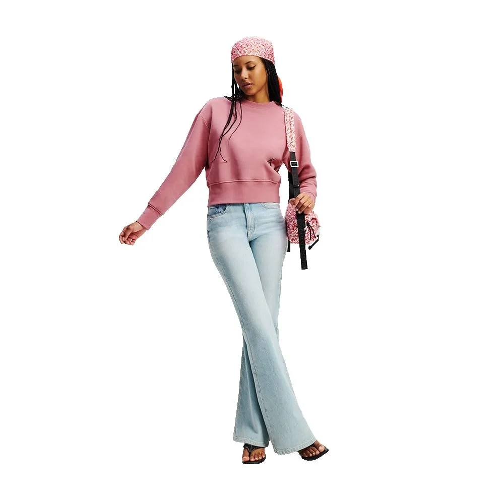 Жіночий світшот з логотипом-монограмою Karl Lagerfeld Jeans Regular Fit, фото №5