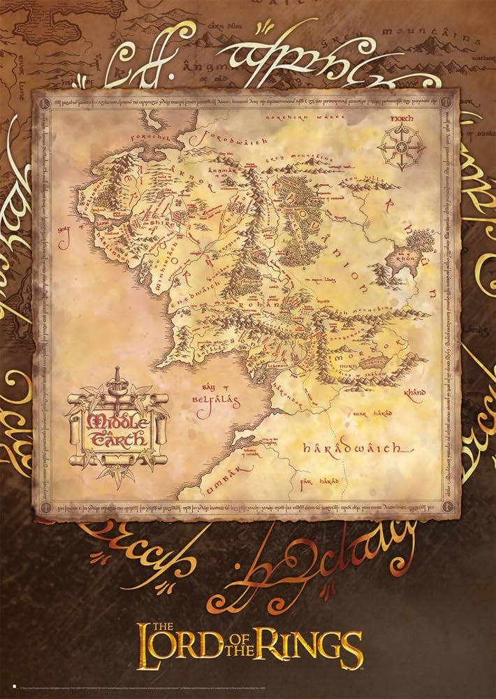 Пазл Schmidt Spiele 58551 Mr Dr Rings Middle Earth 1000 элементов, фото №1