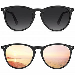 Вінтажні Поляризовані Сонцезахисні Окуляри CARFIA для Жінок та Чоловіків UV400 Захист - Фото 1