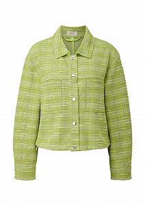 Жакет s.Oliver Boxy Bouclé з куліскою - Фото 1