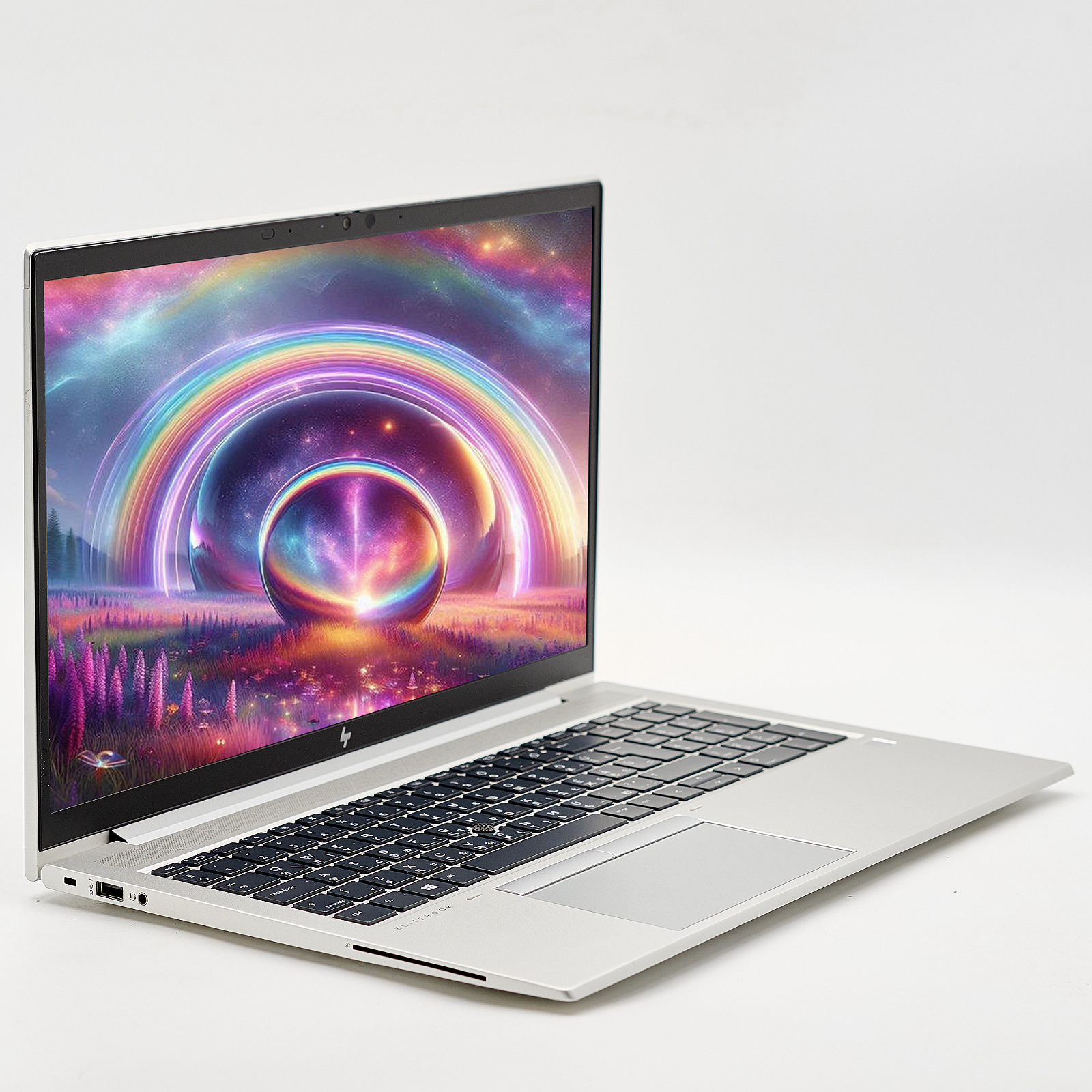 Ноутбук 15,6" HP EliteBook 855 G8 AMD Ryzen 5 Pro 5650U RAM 16 ГБ SSD 256 ГБ AMD Radeon Graphics Металевий корпус (4643), фото №4