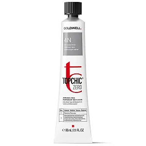 Краска для волос Goldwell Topchic Zero 4N 60 мл - Фото 1