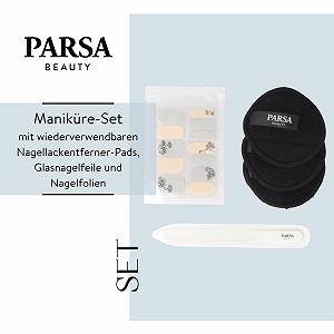 Багаторазові подушечки для зняття лаку, скляна synthetic.ua - Фото 1