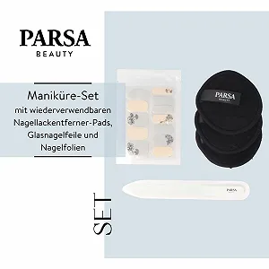 Багаторазові подушечки для зняття лаку, скляна synthetic.ua - Фото 1