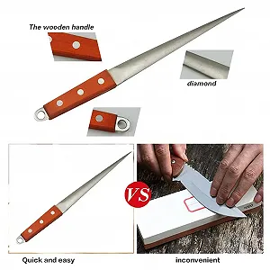 Мусат Алмазний Medium Grit Нержавіюча сталь synthetic.ua - Фото 1