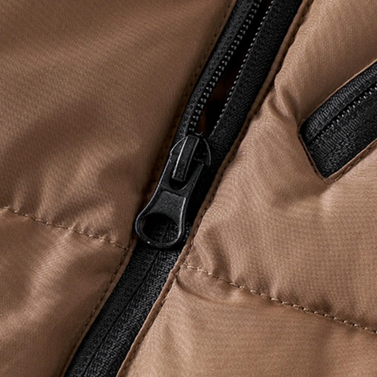 Детский жилет с капюшоном Generisch, теплый хлопковый стеганый жилет, мягкий, без рукавов, жилет для улицы в холодное время года, фото №5