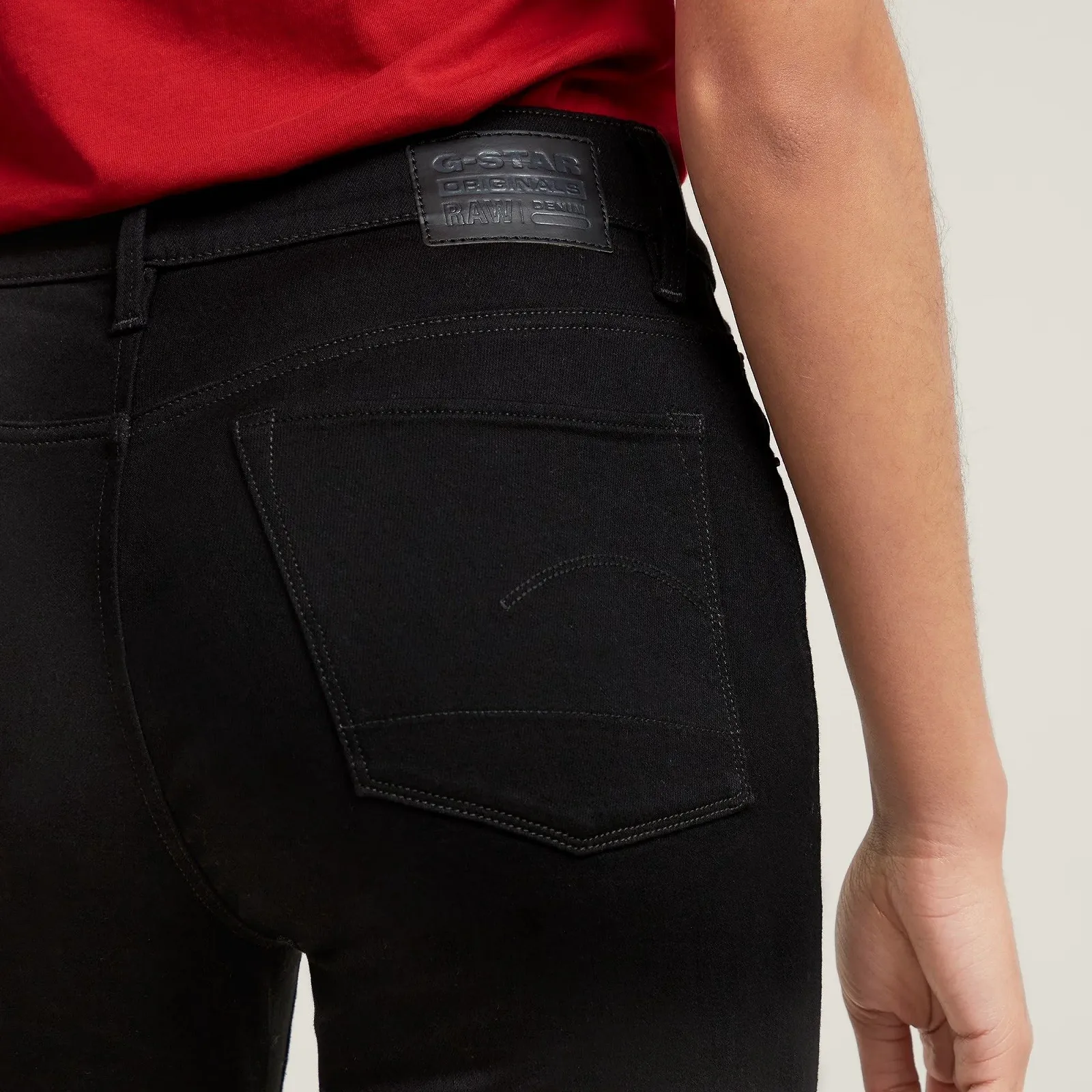 Жіночі джинси G-Star RAW 3301 Skinny Pitch Black - 28, фото №5 Жіночі джинси G-Star RAW 3301 Skinny Pitch Black - 28, фото №5