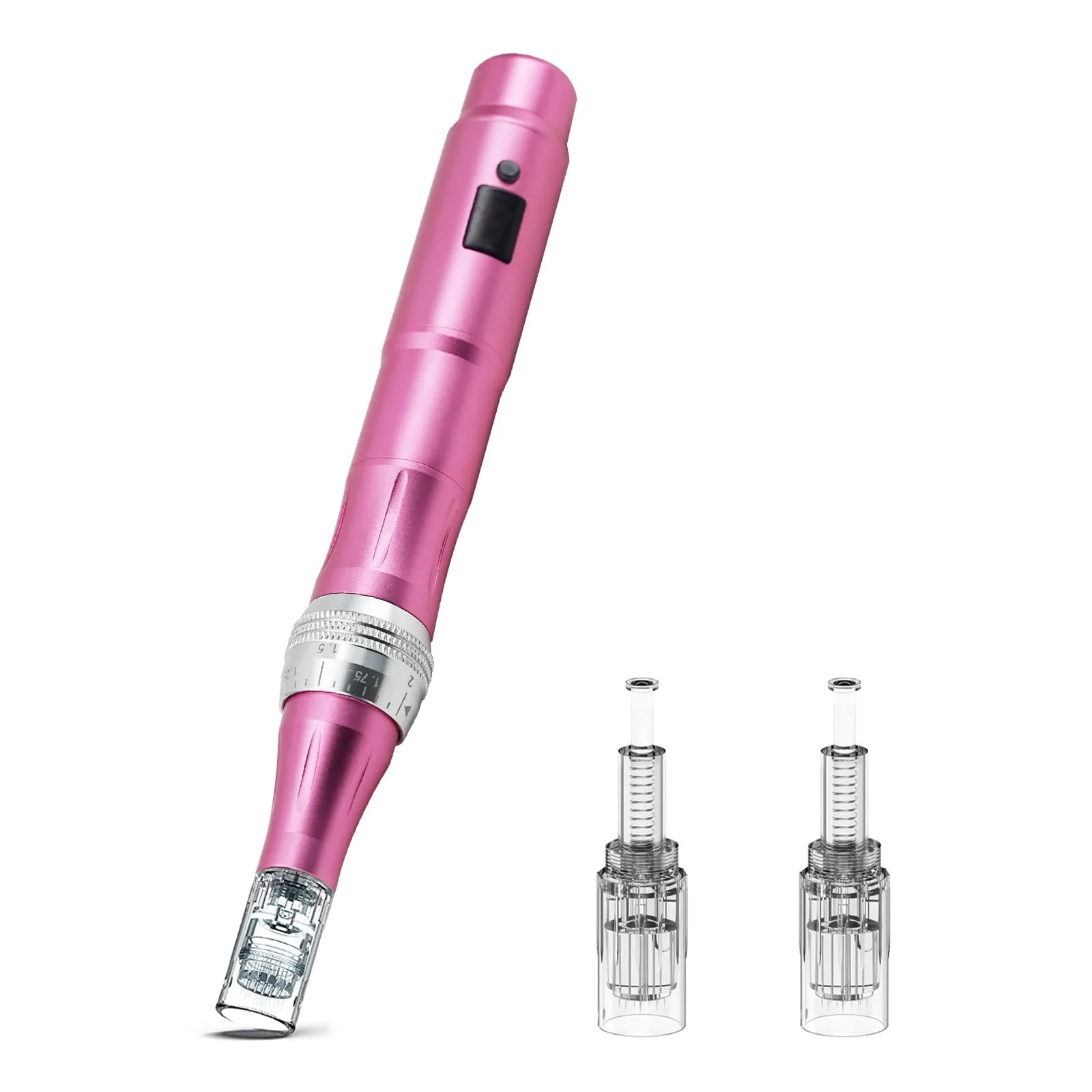 Пристрій для мікронідлінгу INCELLICE Derma Pen Electric Professional, 5 рівнів, зі світлодіодним екраном, фото №1