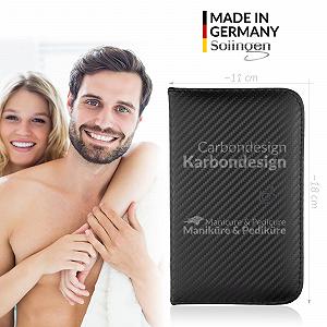 Набір для манікюру Solingen, 12 предметів, в чохлі зі штучної шкіри з карбоновим шаром ціна на synthetic.ua - Фото 1 Набір для манікюру Solingen, 12 предметів, в чохлі зі штучної шкіри з карбоновим шаром synthetic.ua - Фото 1