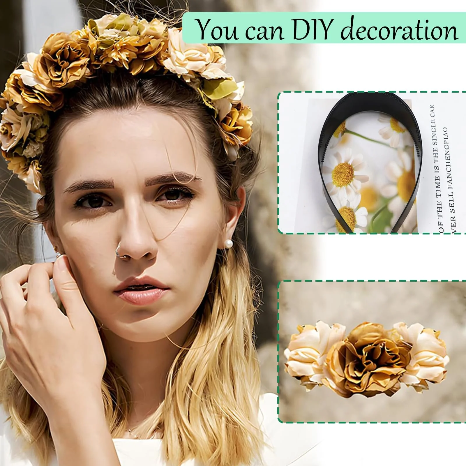 Обруч Черный Пластиковый, фото №4