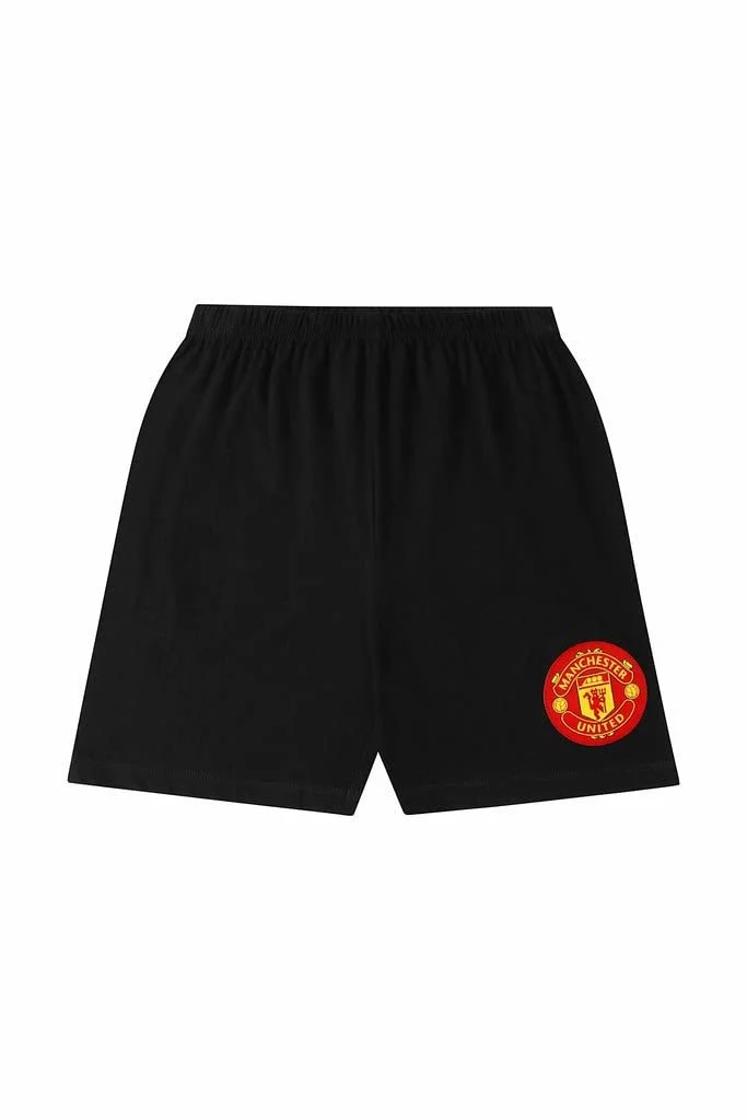 Коротка піжама Manchester United Football Club Бавовна Червоний Чорний, фото №4