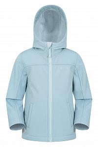 Водонепроникна вітровка Mountain Warehouse Exodus, дитяча софтшел, легка - Фото 1