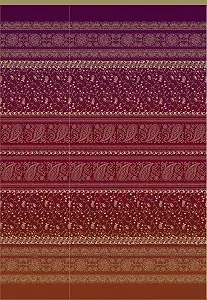 Плед Bassetti R1 Рубіново-червоний 240 x 250 см - Фото 1