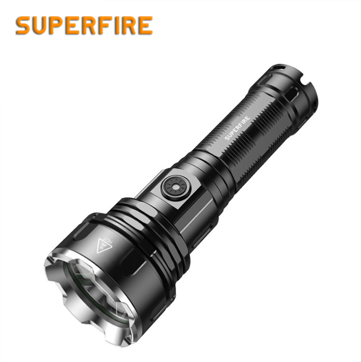 Фонарик ручний акумулятор R3-P90 SuperFire 2000 Lumen IP64, фото №1