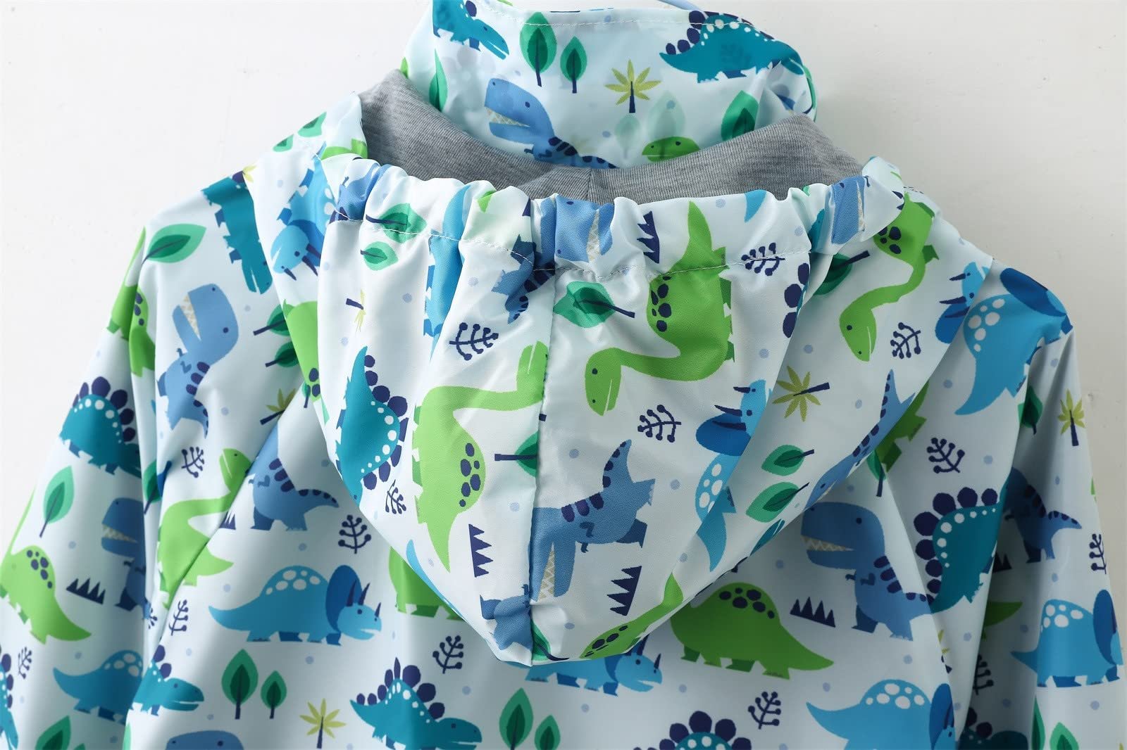 Дождевик для девочек Ветро- и водонепроницаемая переходная куртка Унисекс Детский милый дождевик Ветро- и водонепроницаемый дождевик, фото №3