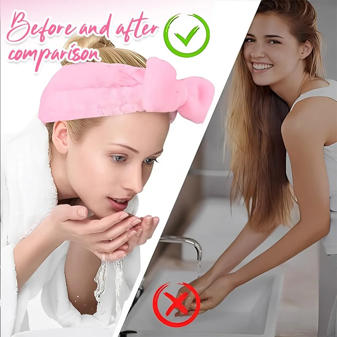 Набір з 4 обручів для волосся, фото №4