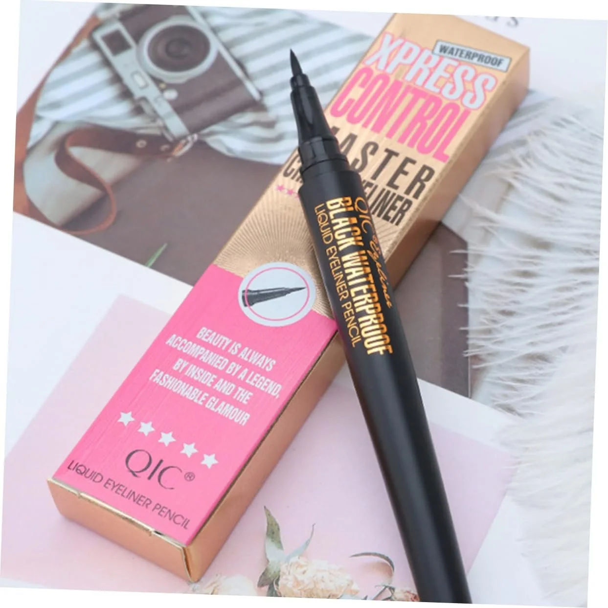 Подводка для глаз Lurrose, набор коричневый, фото №6