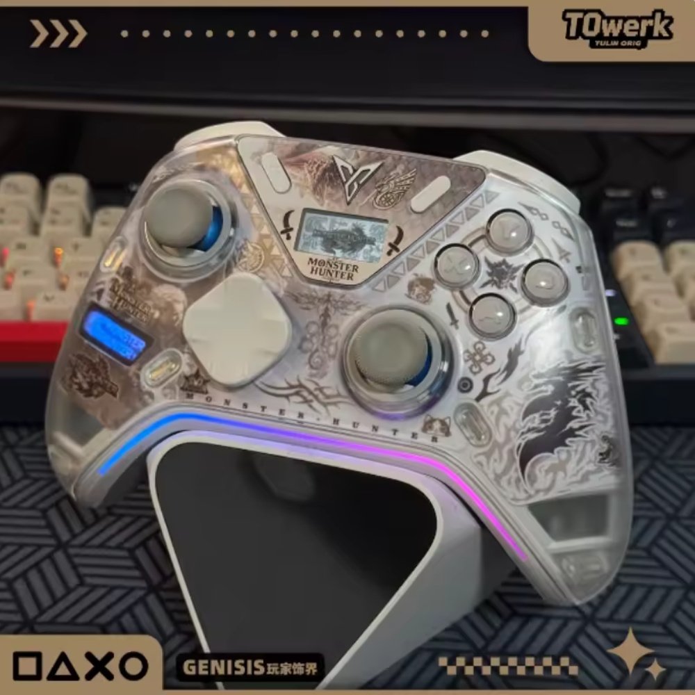 Наклейки Monster Hunter для геймпада FlyDigi APEX 5, фото №3