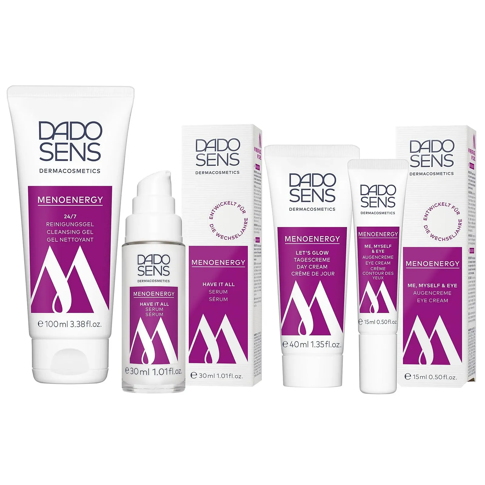 Денний крем DADO SENS MENOENERGY LET'S GLOW 40 мл, фото №6