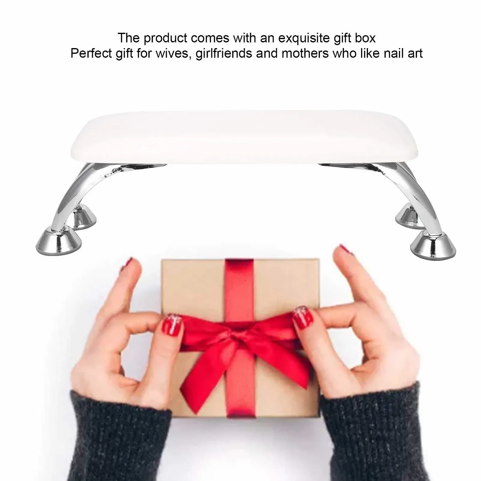 Підставка для рук Cryfokt, подушка для рук для манікюру для дому/салону, фото №7