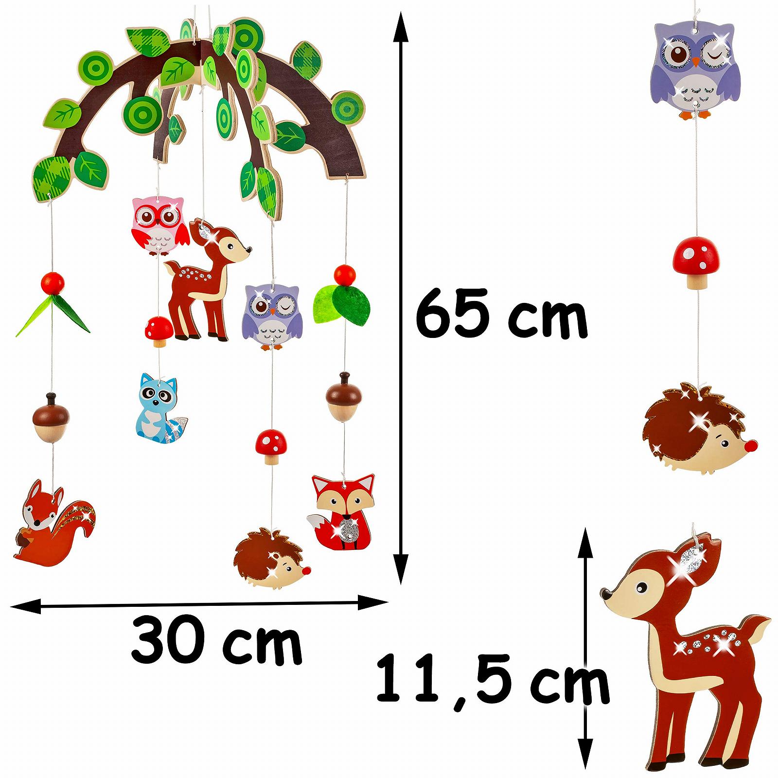 Деревянный мобиль alles-meine.de GmbH Мотив Животные в лесу и Совы, фото №5 Деревянный мобиль alles-meine.de GmbH Мотив Животные в лесу и Совы, фото №5