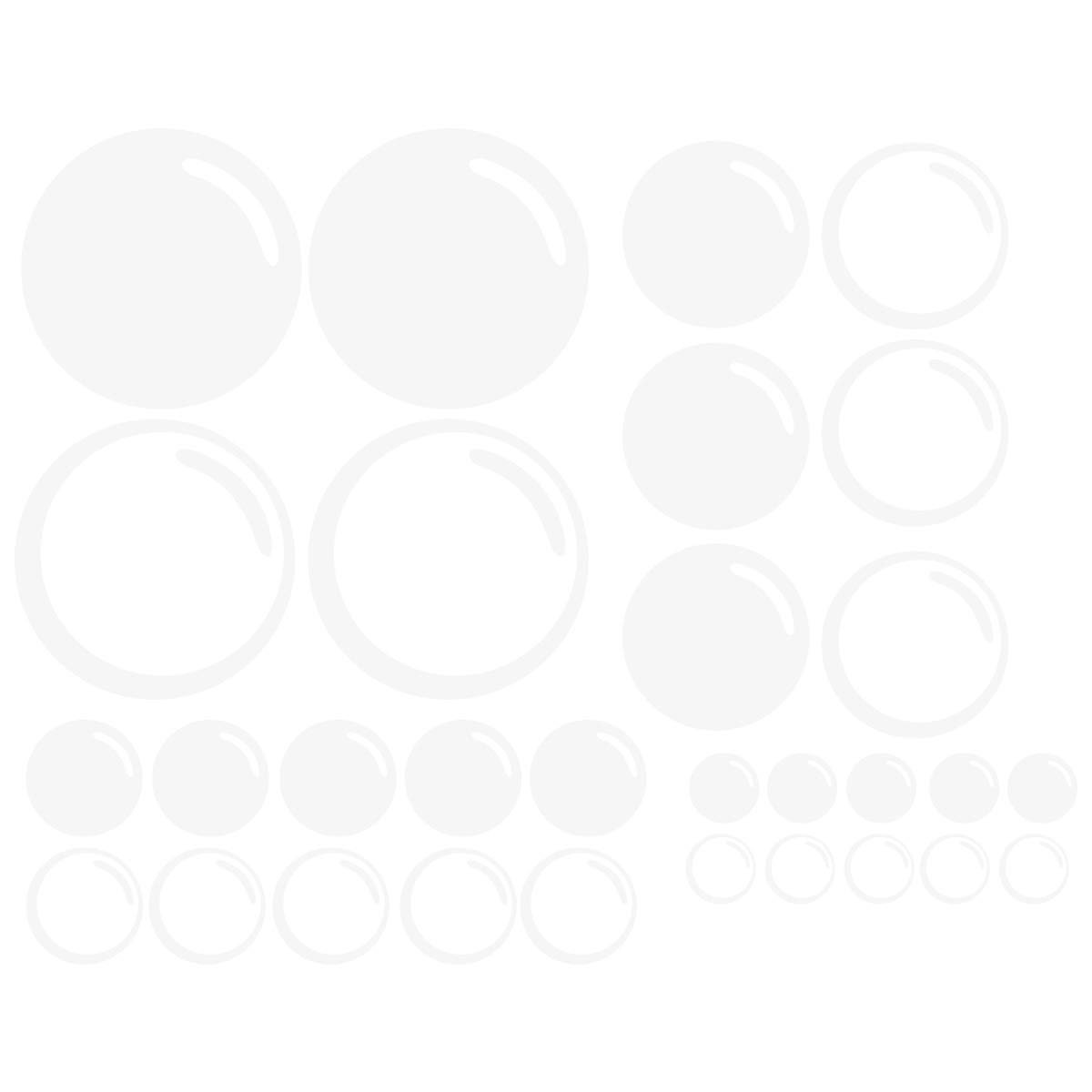 Наклейка на стіну Wandkings Bubbles Set 12 шт. Мала, фото №3