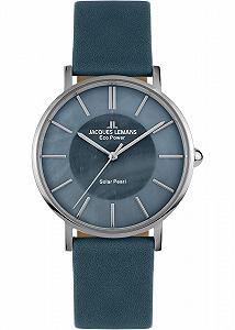 Купить Женские часы JACQUES LEMANS Eco Power, нержавеющая сталь, кожаный ремешок, перламутр, модель 1-2112 - Фото 1 Женские часы JACQUES LEMANS Eco Power, нержавеющая сталь, кожаный ремешок, перламутр, модель 1-2112 - Фото 1