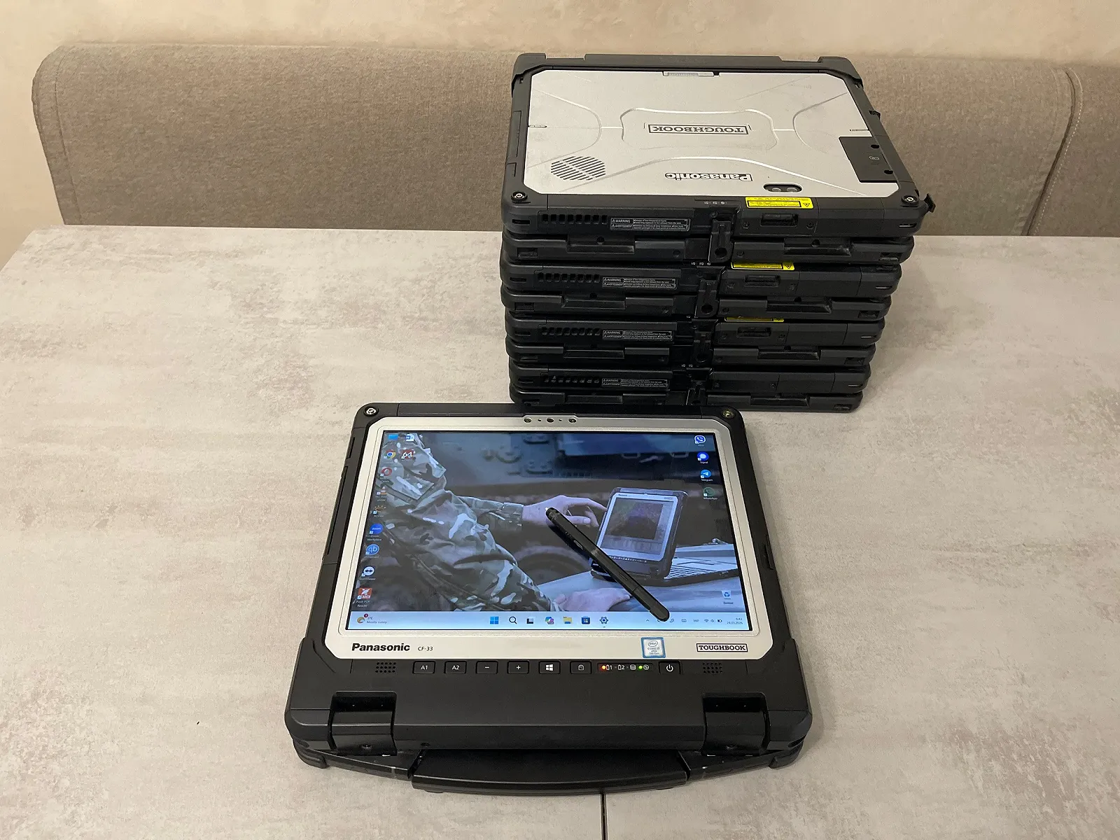 Захищений ноутбук-планшет Panasonic Toughbook CF-33, 12", i7-7600U, 16GB, 500GB, 4G LTE, фото №7