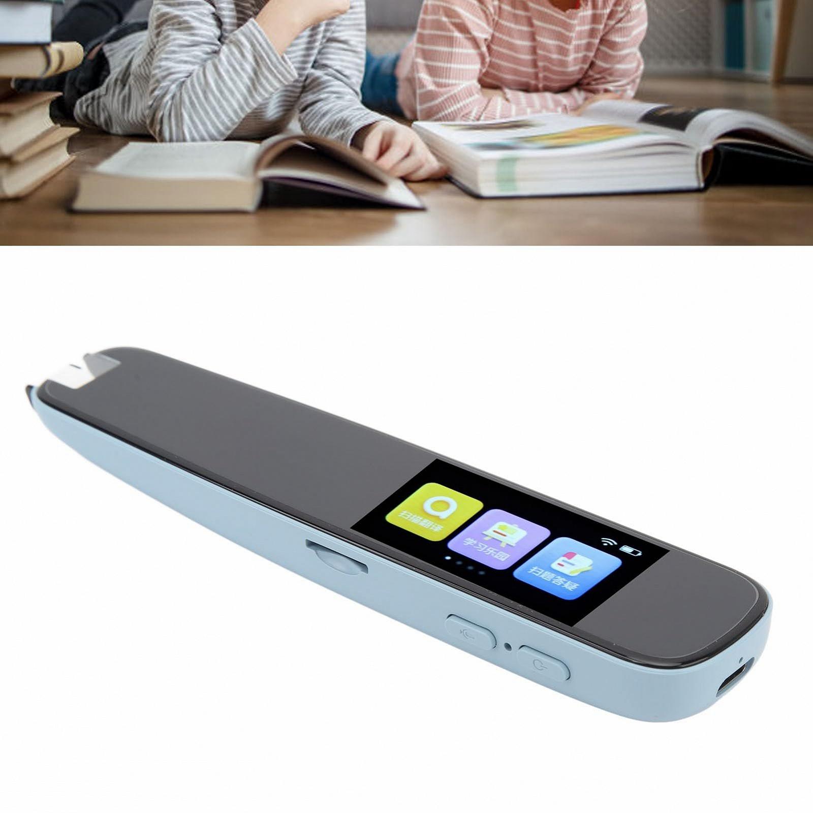 Портативний пристрій для перекладу голосу Cryfokt, офлайн сканування Синій, фото №7