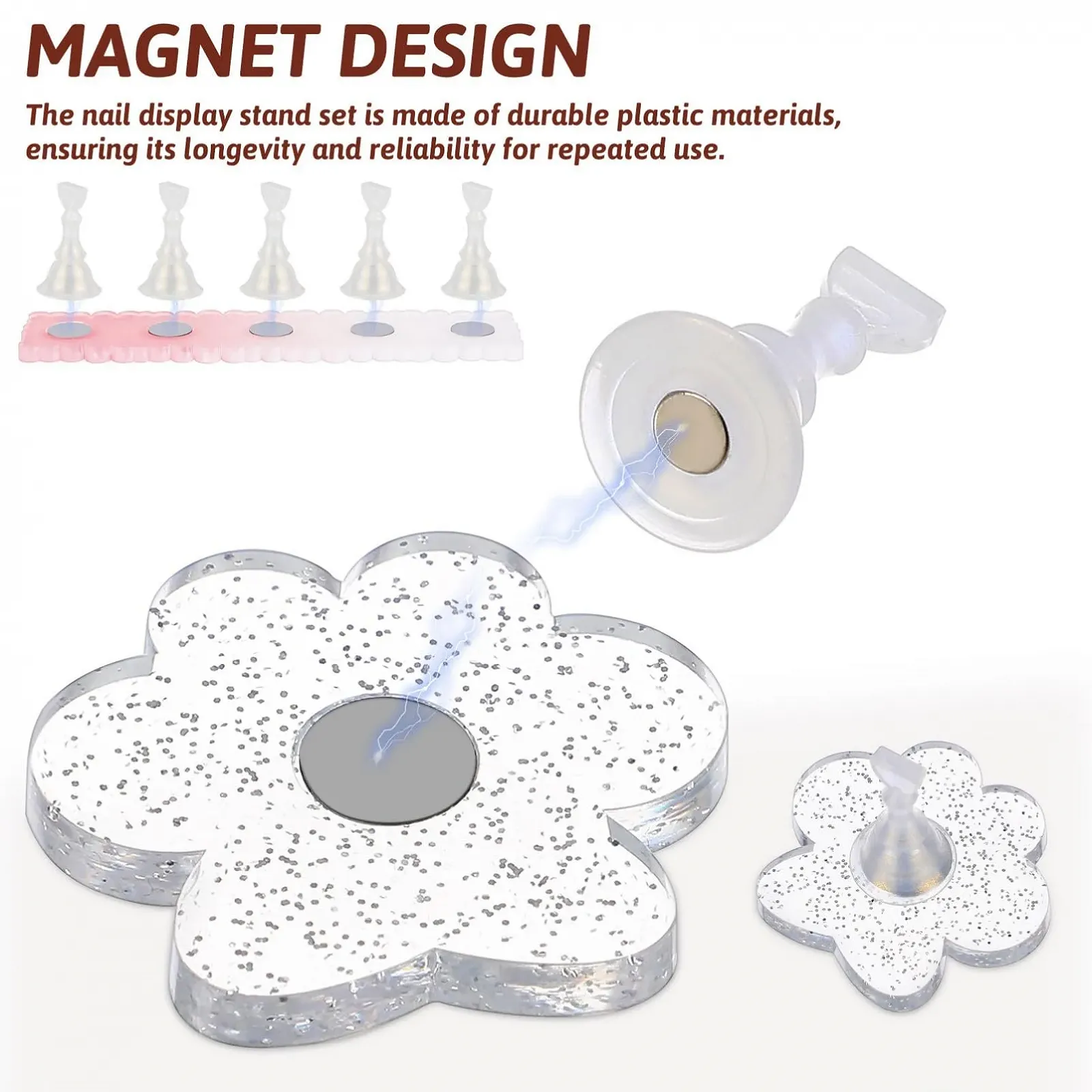 Набір для демонстрації нігтів Beaupretty, фото №4 Набір для демонстрації нігтів Beaupretty, фото №4