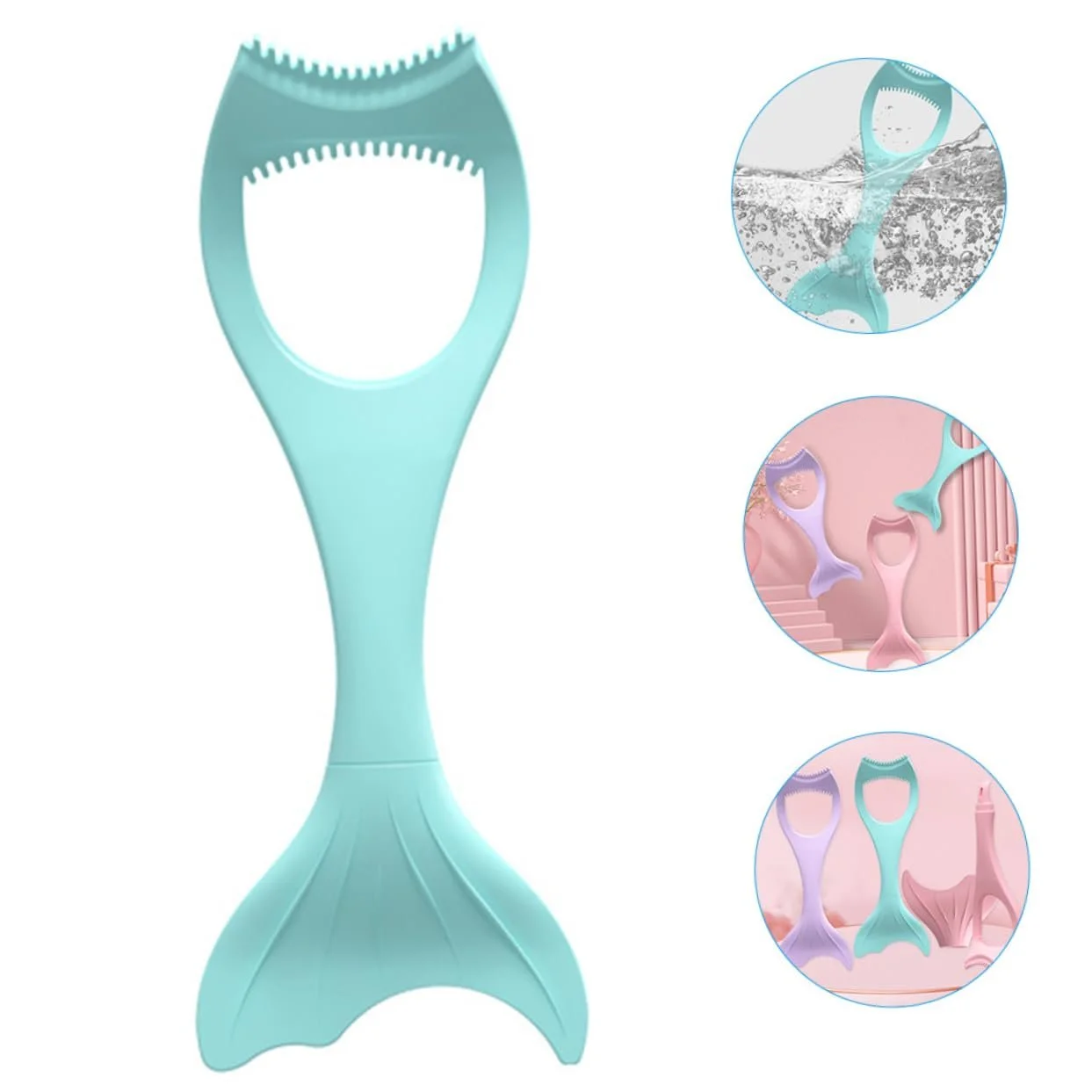 Инструмент для макияжа minkissy розовый аппликатор для макияжа, силиконовый аппликатор, фото №5