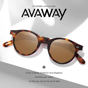 Солнцезащитные очки Маленькое лицо AVAWAY Винтаж Ретро Поляризованные для маленького лица AV206 synthetic.ua - Фото 1