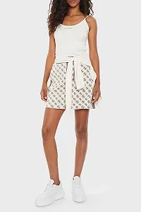 Жіночий топ GUESS Marika Білий - S synthetic.ua - Фото 1