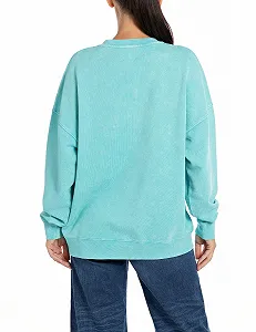 Женский Хлопковый Свитшот Replay synthetic.ua - Фото 1