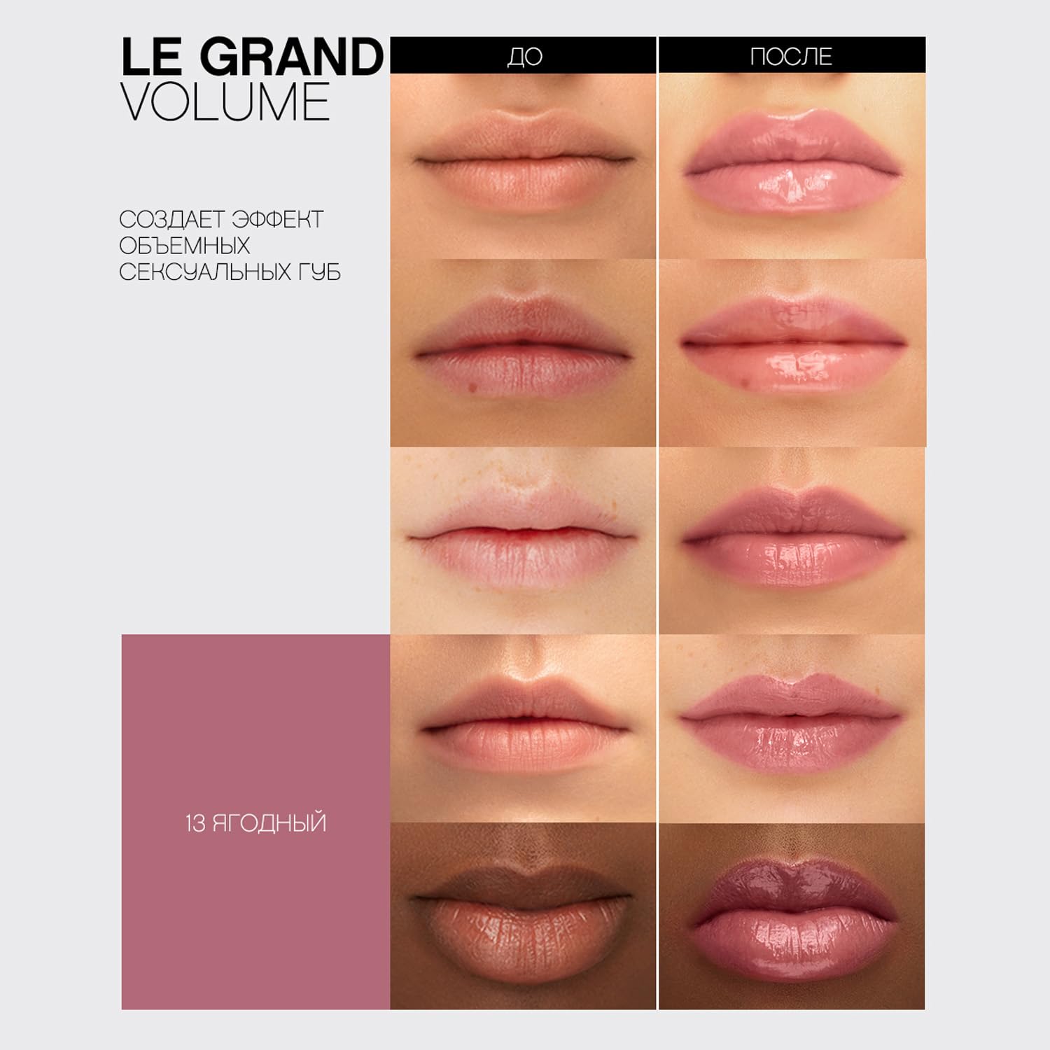 Блиск для губ Vivienne Sabo Le Grand Volume Бежевий, фото №4