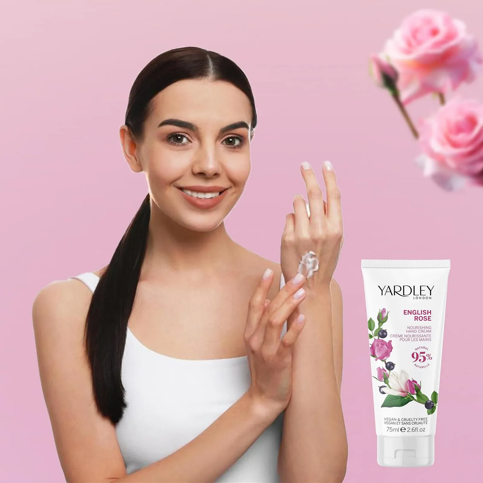 Крем для рук Yardley London English Rose с маслом ши и подсолнечным маслом 75 мл, фото №8 Крем для рук Yardley London English Rose с маслом ши и подсолнечным маслом 75 мл, фото №8