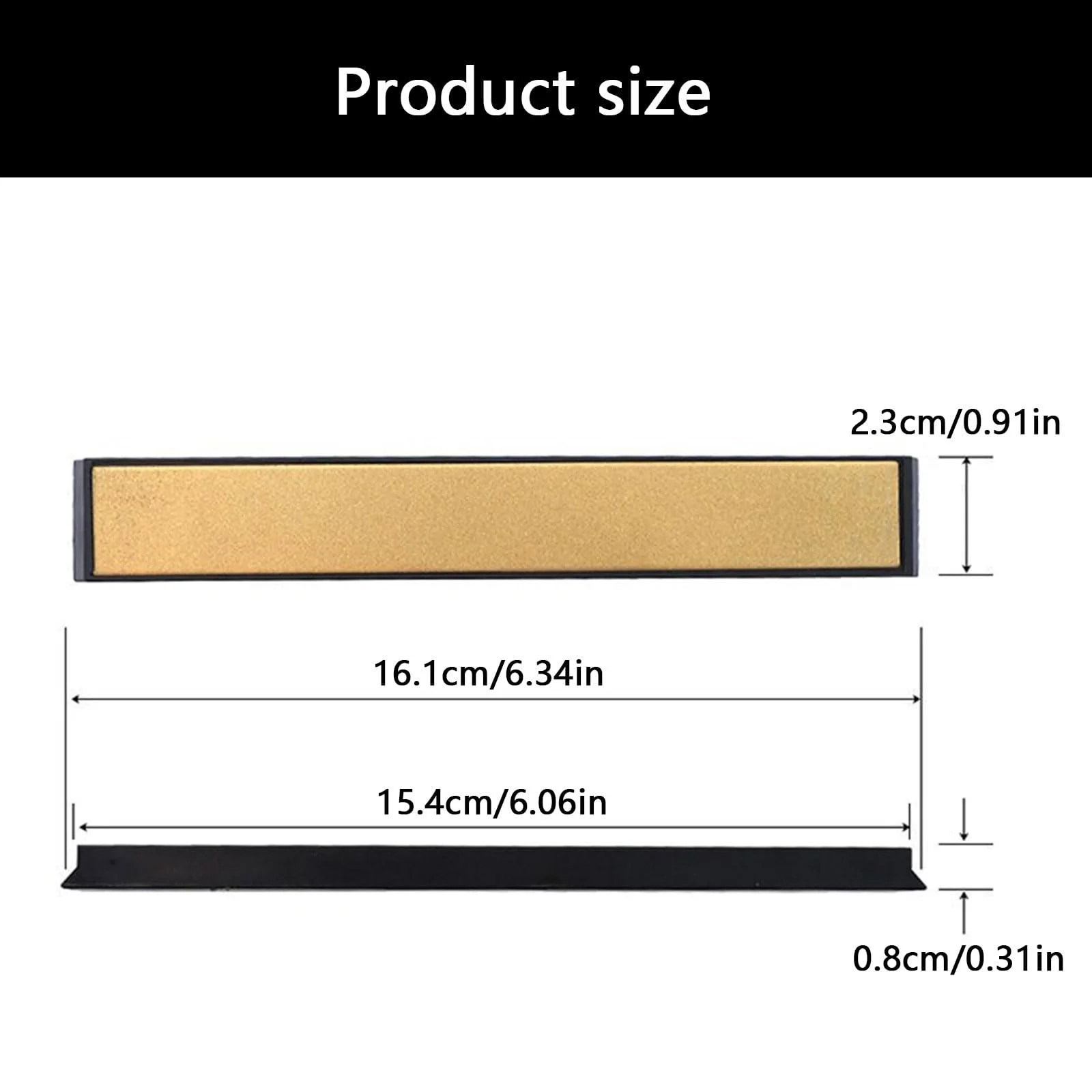 Точило для садового інструменту та кухонних ножів професійна ручна 80/200/600 гріт з основою, фото №8