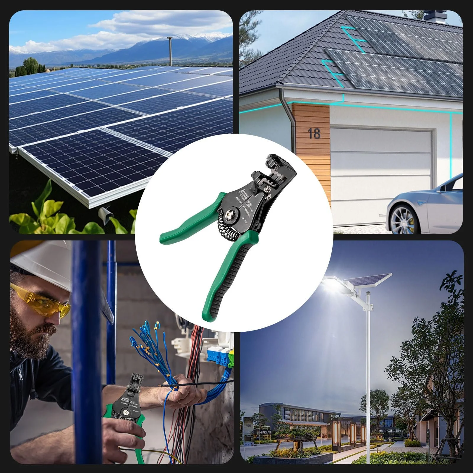 Стриппер автоматический Photovoltaic Solar 2.5/4/6 мм² многофункциональный, фото №7